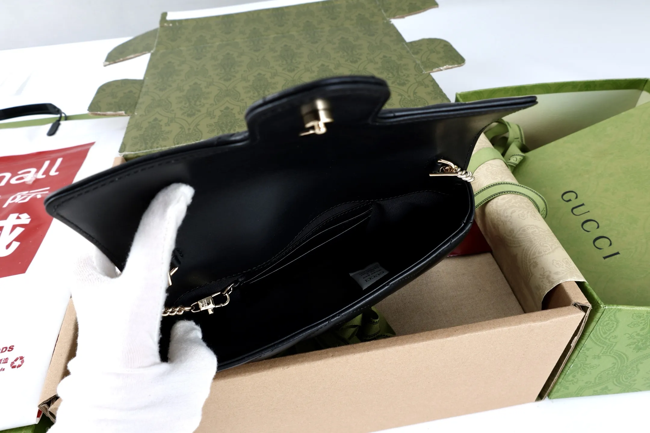 Gucci GG Marmont small shoulder bag 751526 - 图片 18