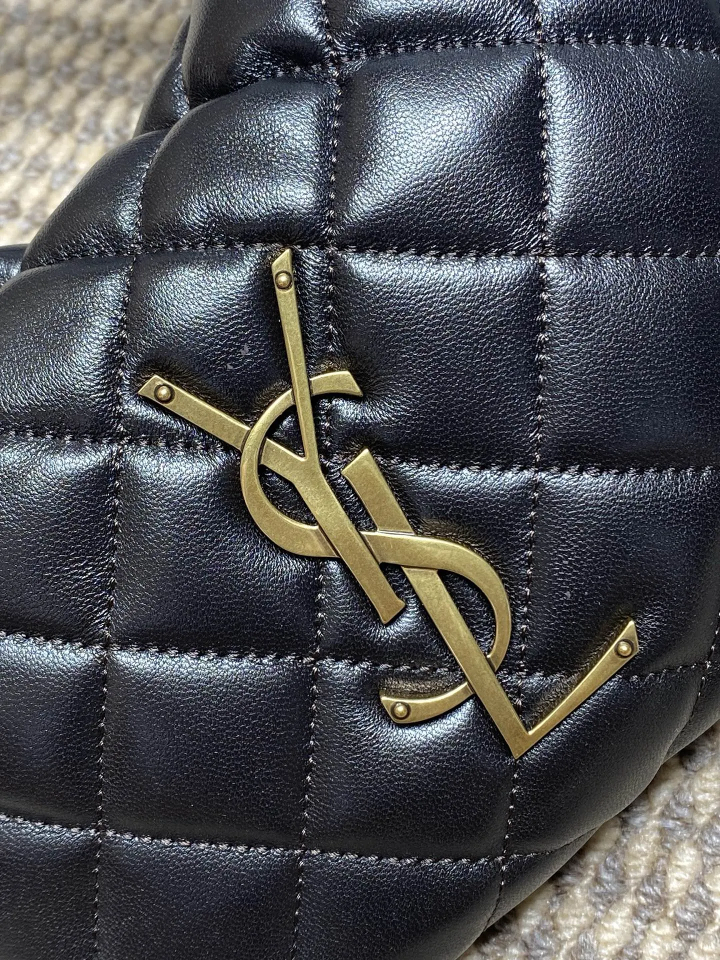 YSL Icarino In Quilted Nappa 851689 - Image 7