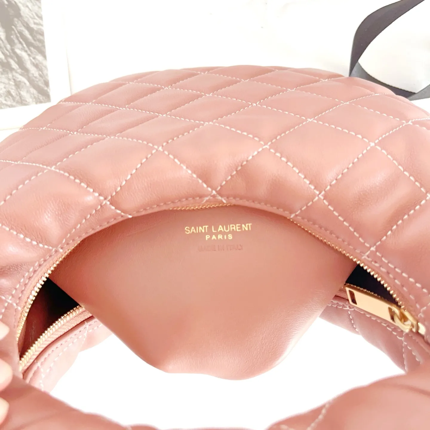 YSL Icarino In Quilted Nappa 851689 - Image 10