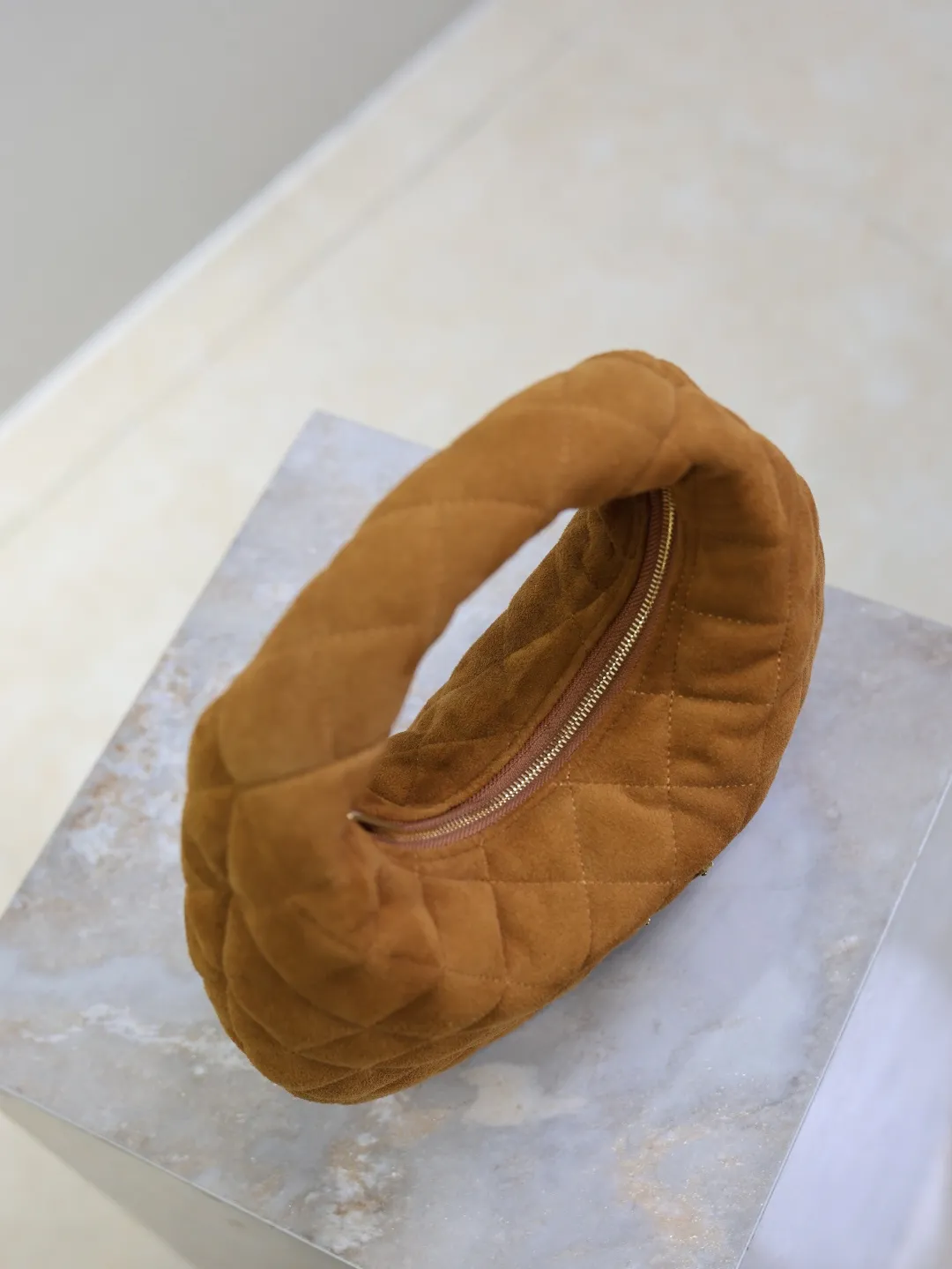 YSL Icarino In Quilted Suede 851689 - Image 7