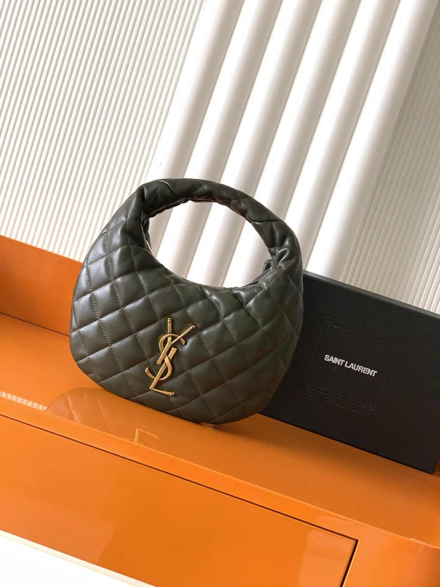 Alternative view of YSL Icarino In Quilted Nappa 851689