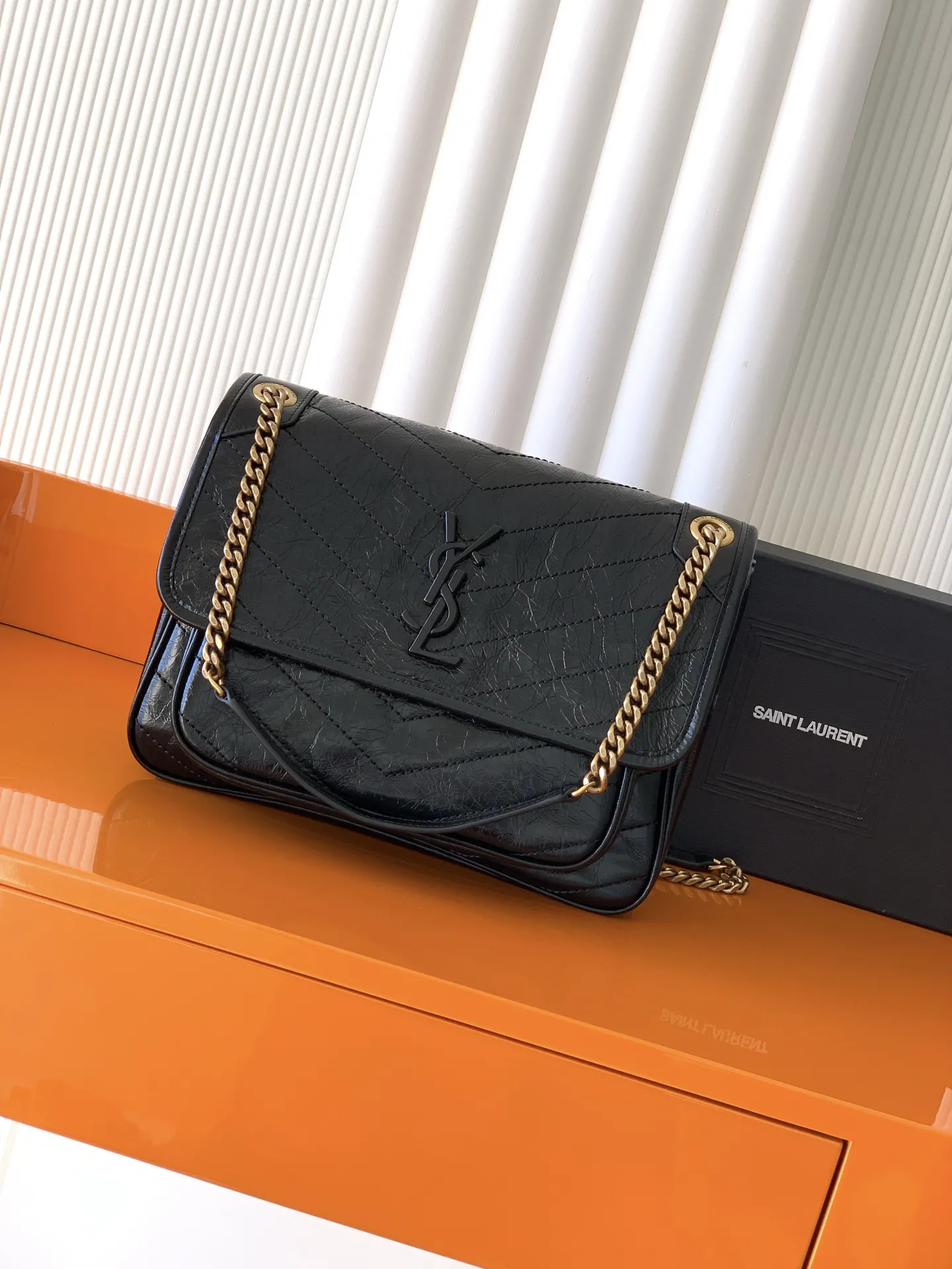 Alternative view of YSL Niki Medium In Vintage Leather 633158