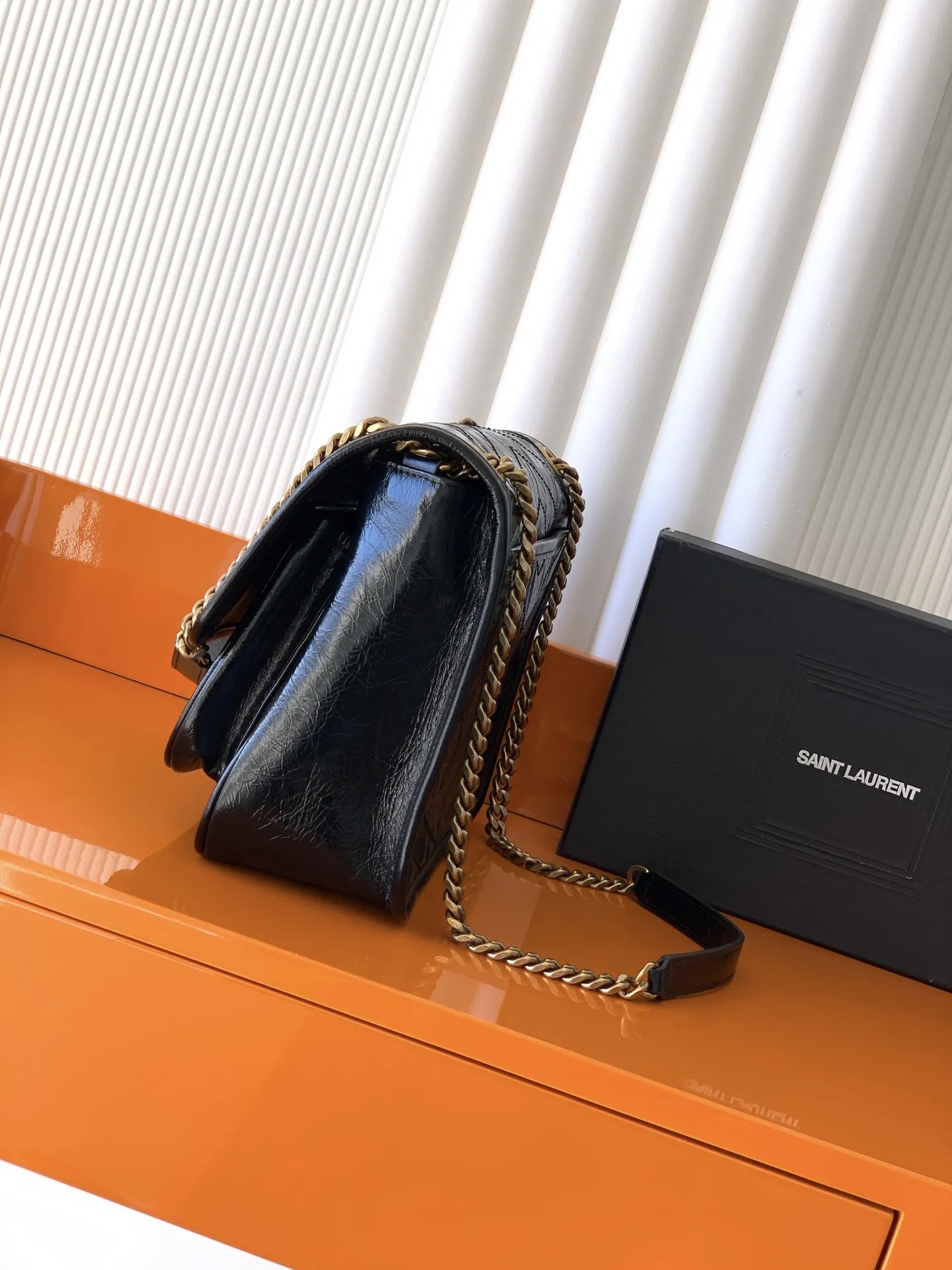 YSL Niki Medium In Vintage Leather 633158 - Image 3