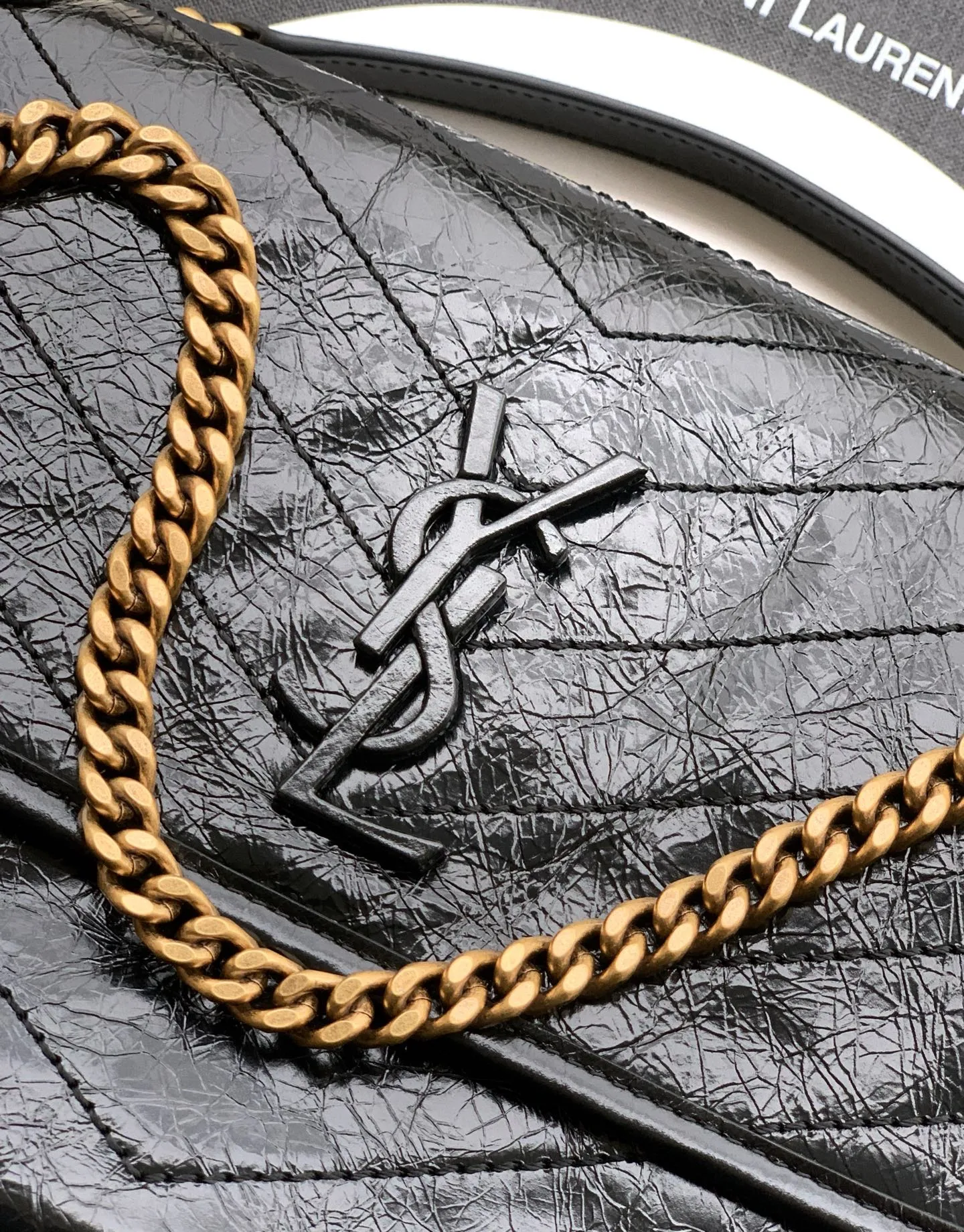 YSL Niki Medium In Vintage Leather 633158 - Image 7