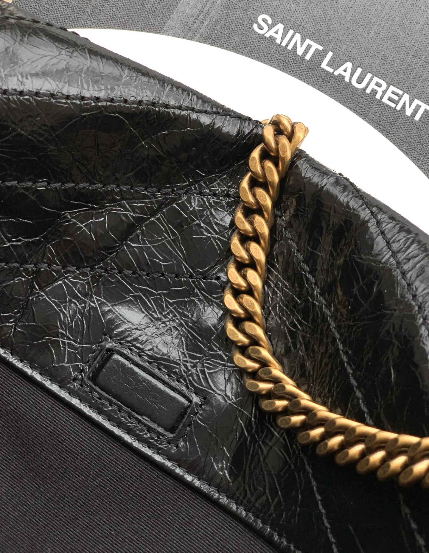 YSL Niki Medium In Vintage Leather 633158 - Image 8