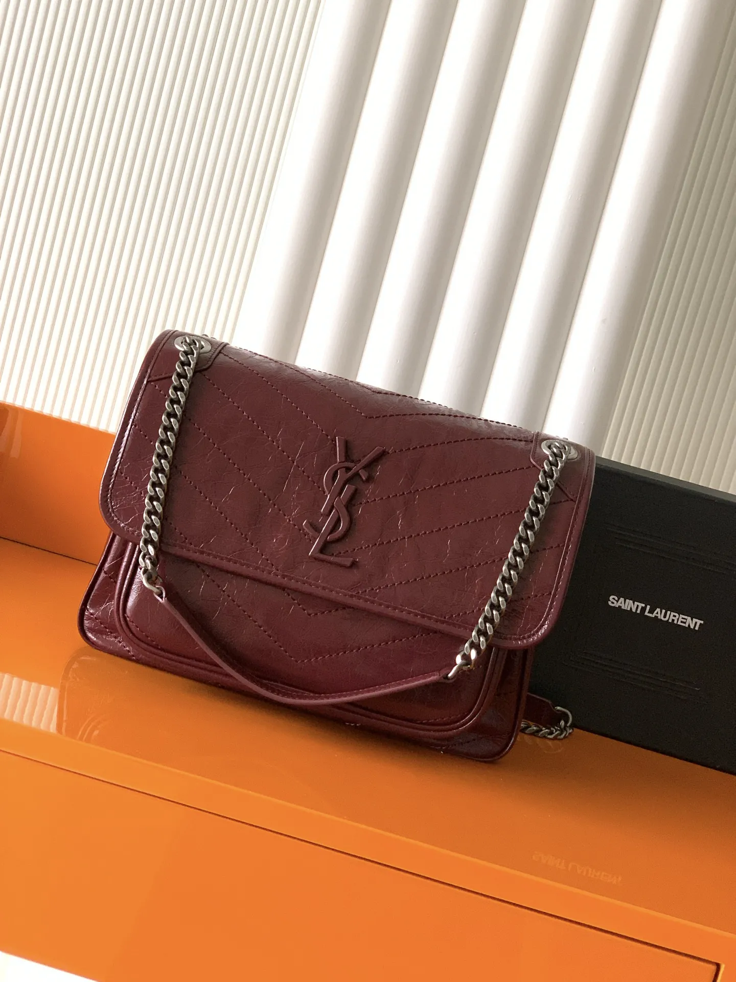 Alternative view of YSL Niki Medium In Vintage Leather 633158