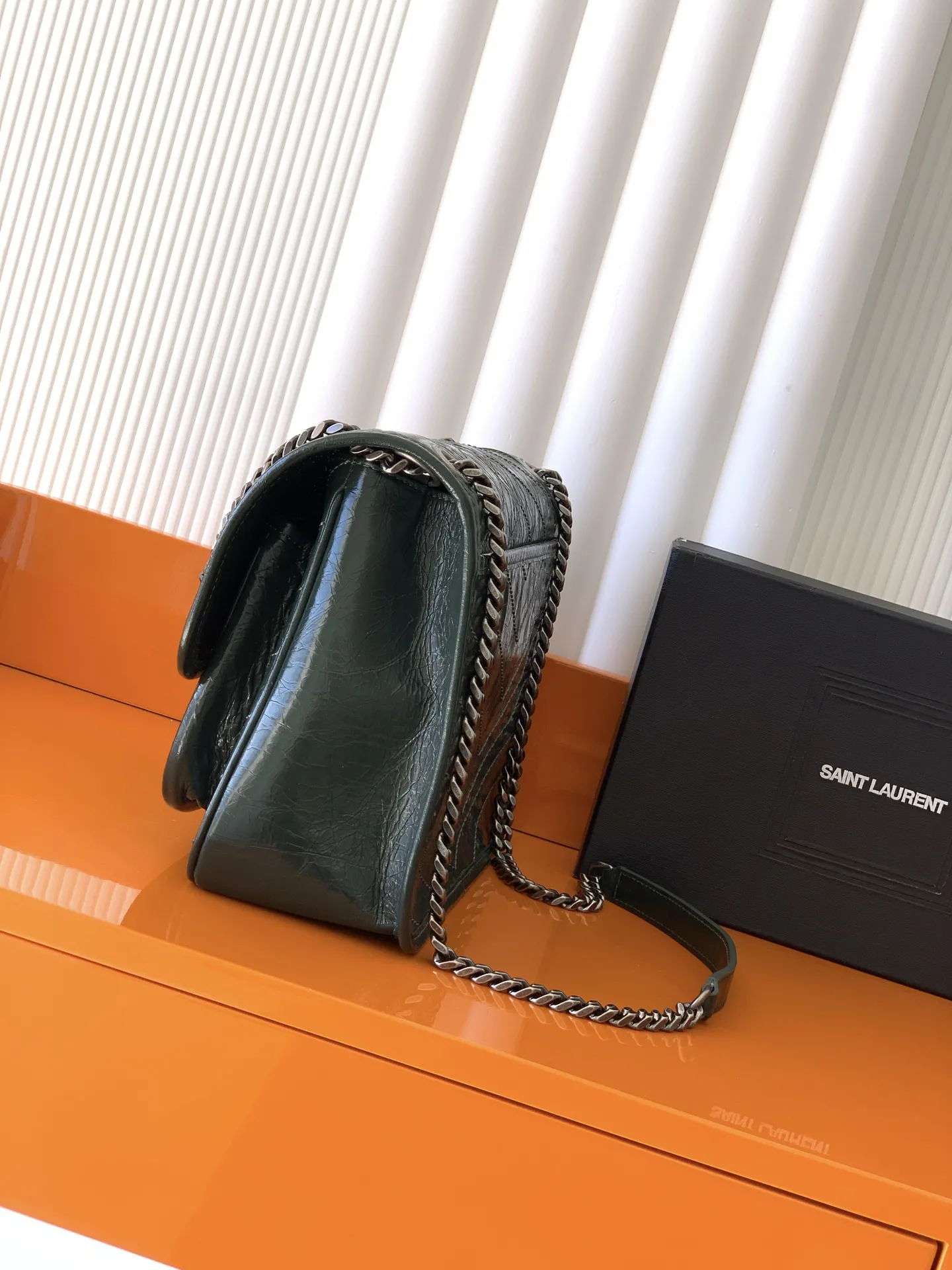 YSL Niki Medium In Vintage Leather 633158 - Image 3