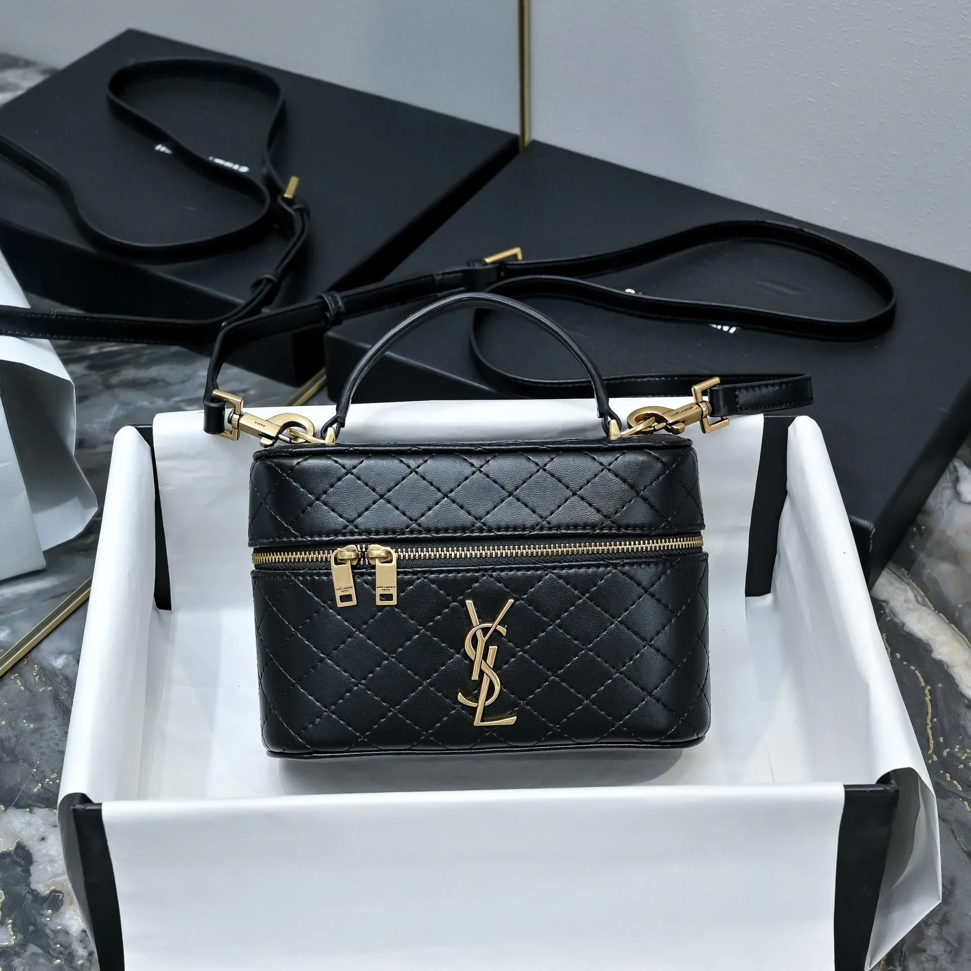 Alternative view of YSL GABY vanity bag in lambskin 766731
