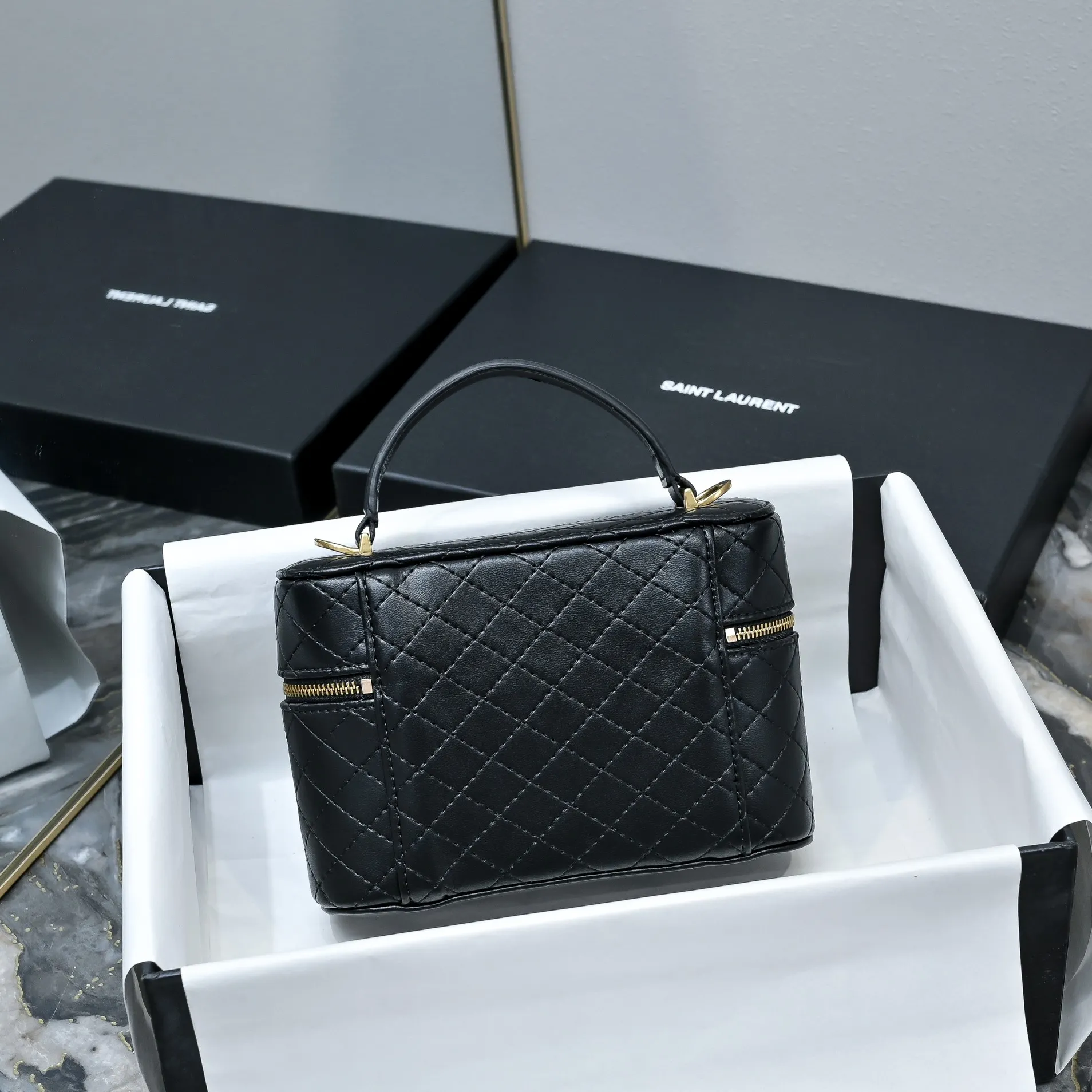 YSL GABY vanity bag in lambskin 766731 - Image 3