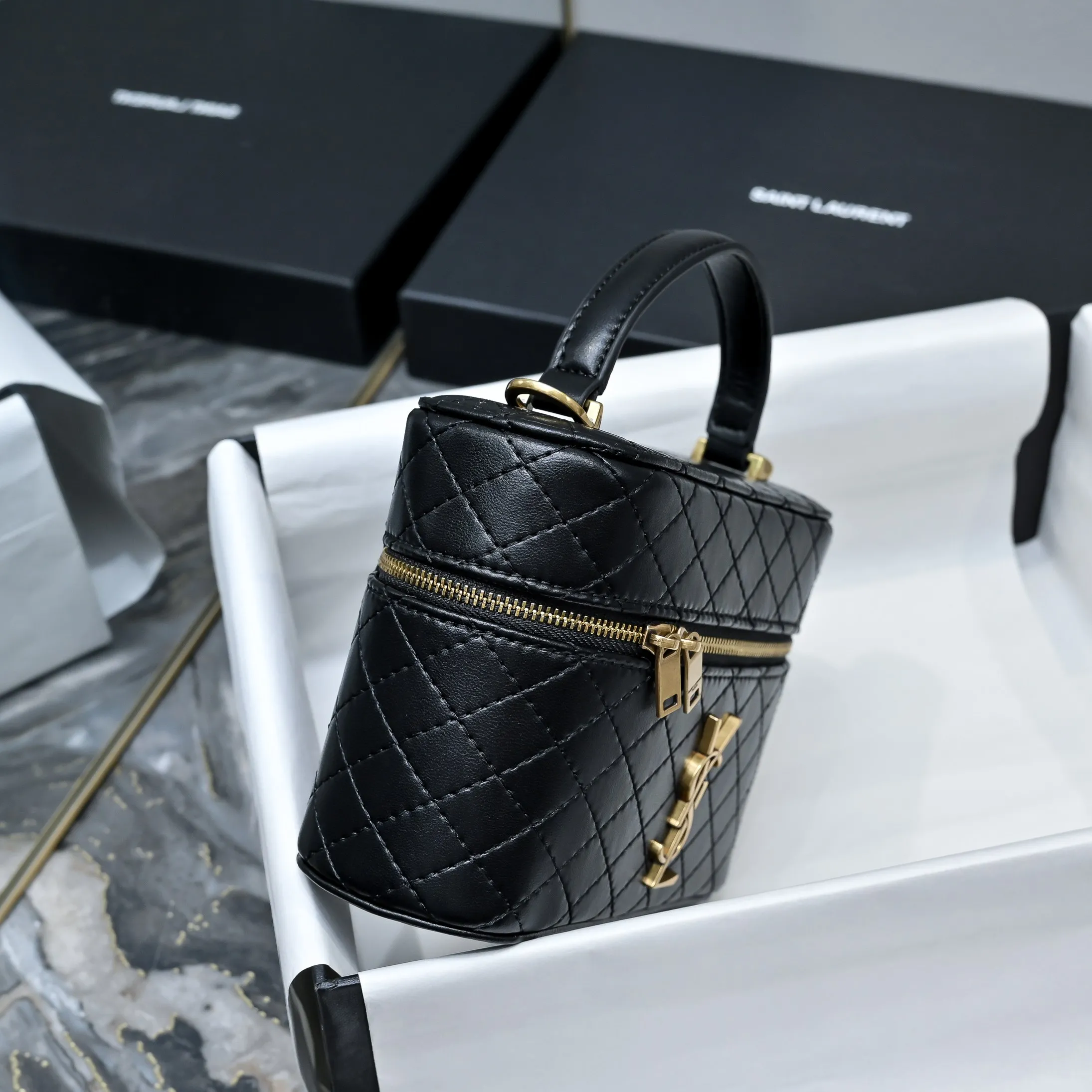 YSL GABY vanity bag in lambskin 766731 - Image 4