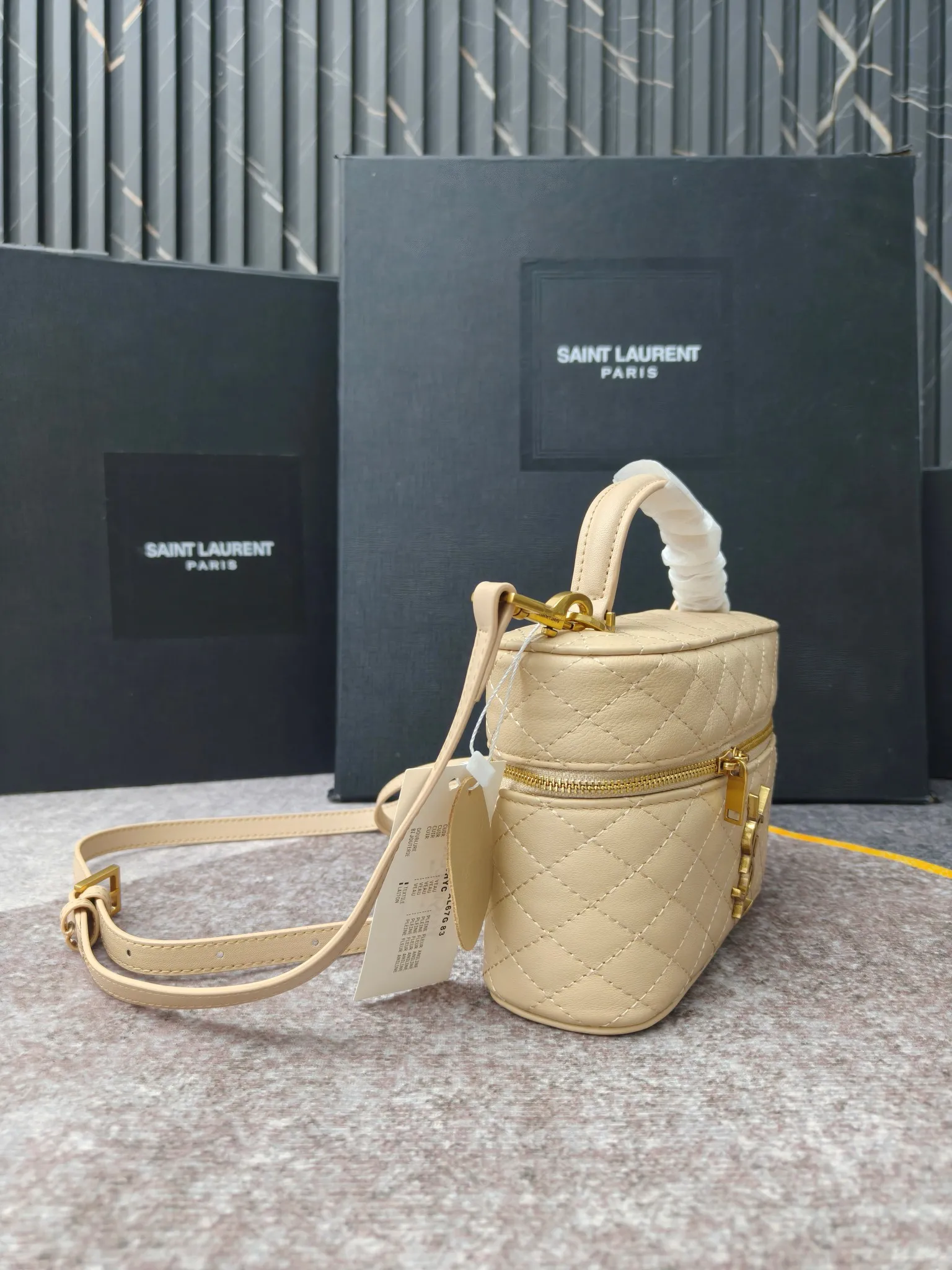 YSL GABY vanity bag in lambskin 766731 - Image 3
