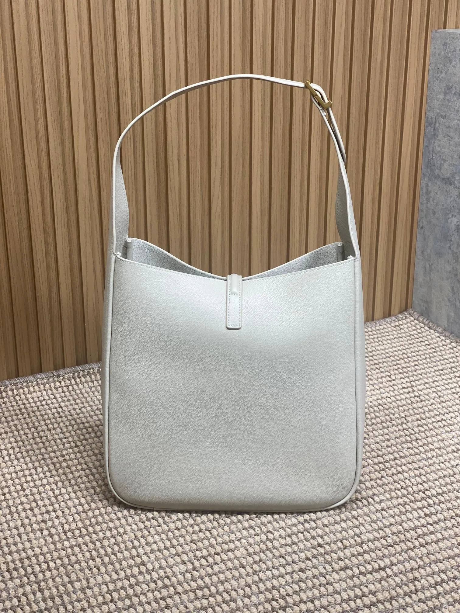 YSL LE 5 ?? 7 supple LARGE in grained leather 753837 - 图片 4