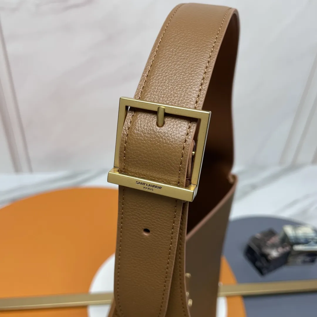 YSL LE 5 ?? 7 supple LARGE in grained leather 753837 - 图片 7