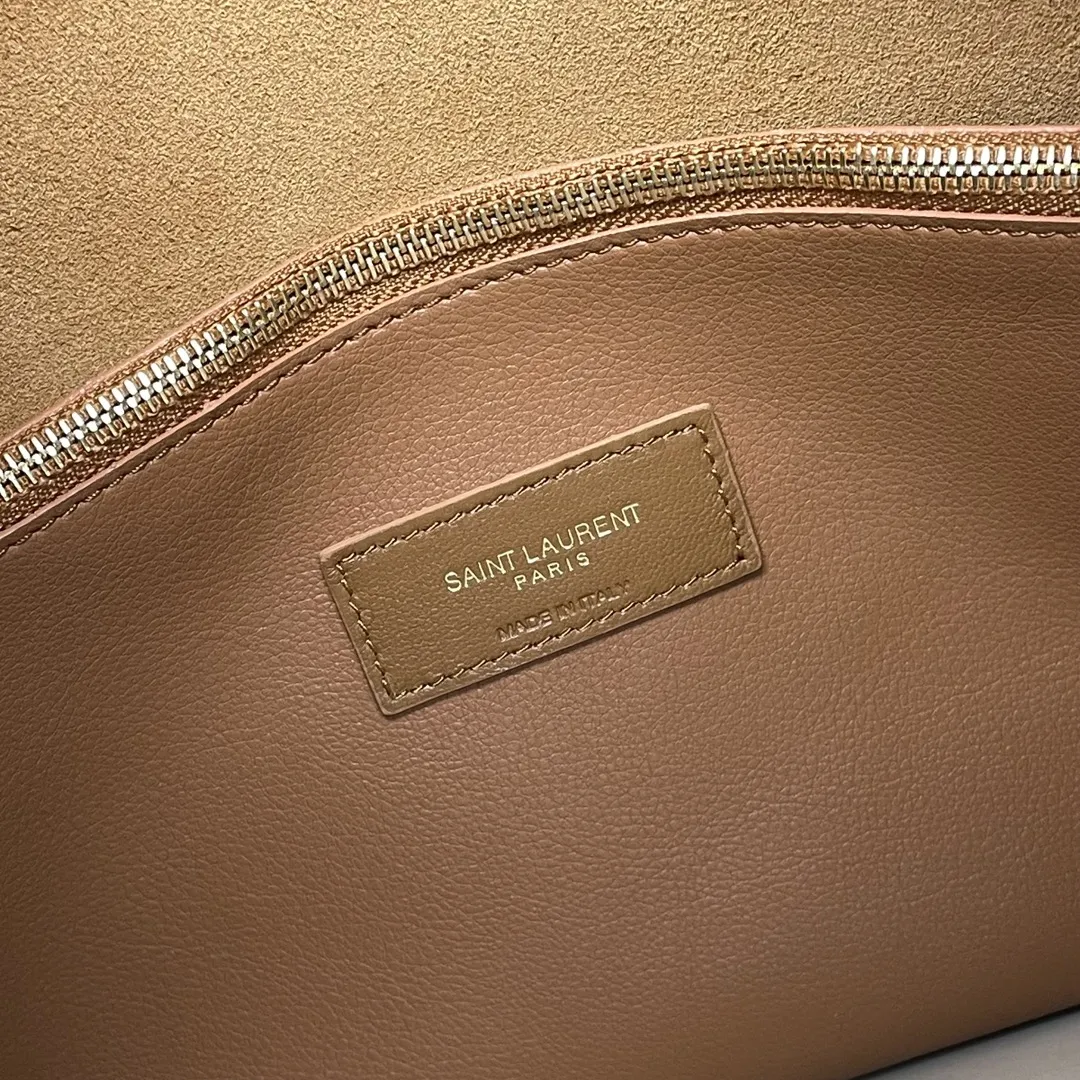 YSL LE 5 ?? 7 supple LARGE in grained leather 753837 - 图片 8