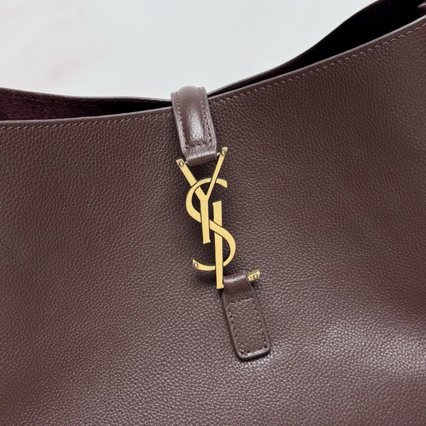 YSL LE 5 ?? 7 supple LARGE in grained leather 753837 - 图片 6