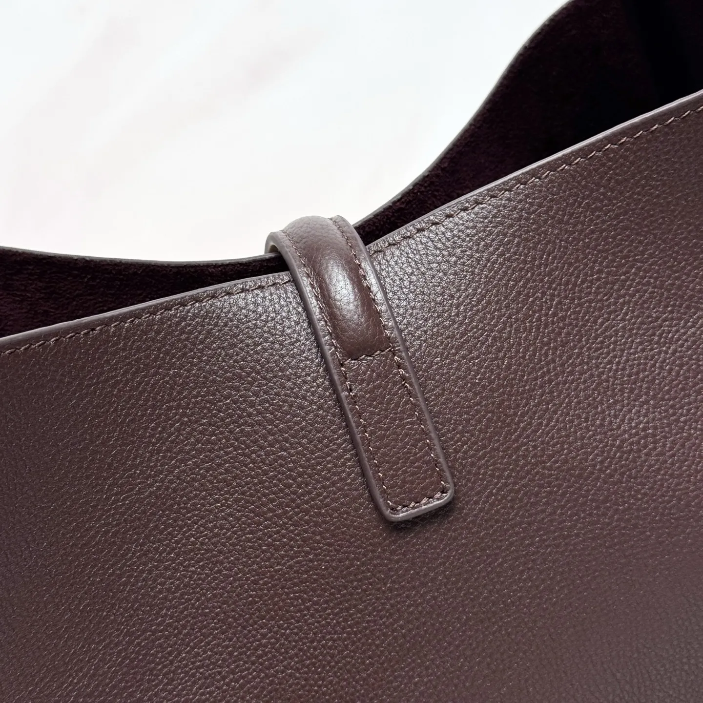 YSL LE 5 ?? 7 supple LARGE in grained leather 753837 - 图片 8