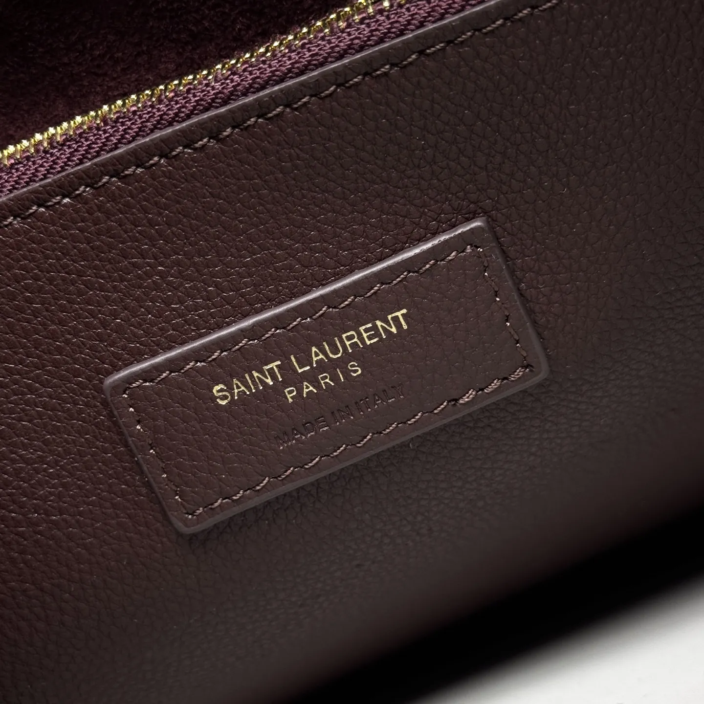 YSL LE 5 ?? 7 supple LARGE in grained leather 753837 - 图片 9