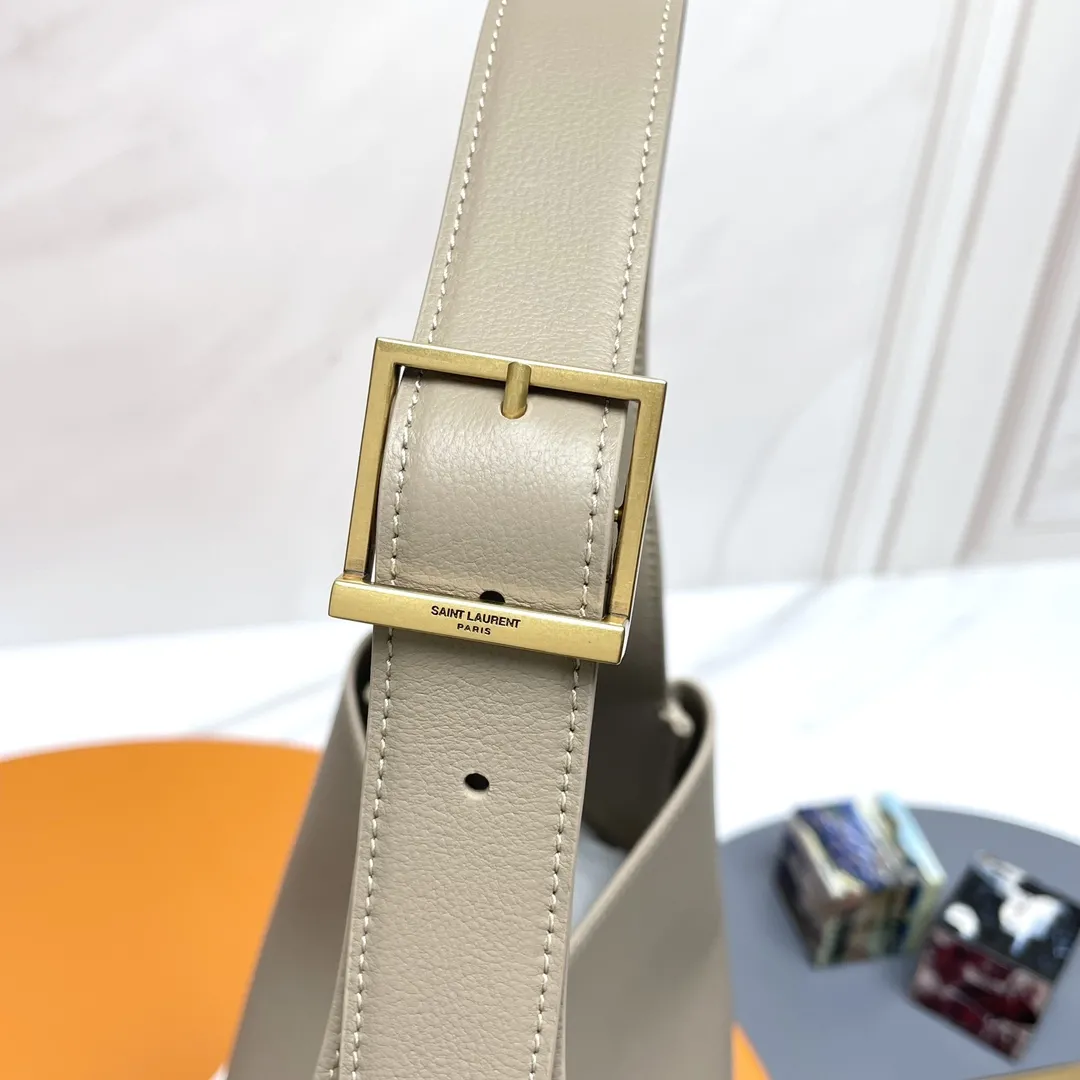 YSL LE 5 ?? 7 supple LARGE in grained leather 753837 - 图片 6
