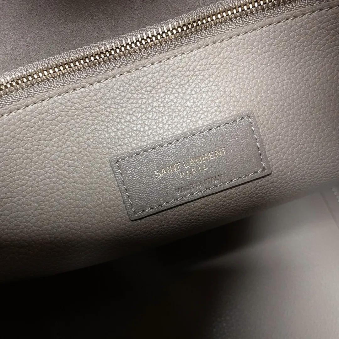 YSL LE 5 ?? 7 supple LARGE in grained leather 753837 - 图片 8