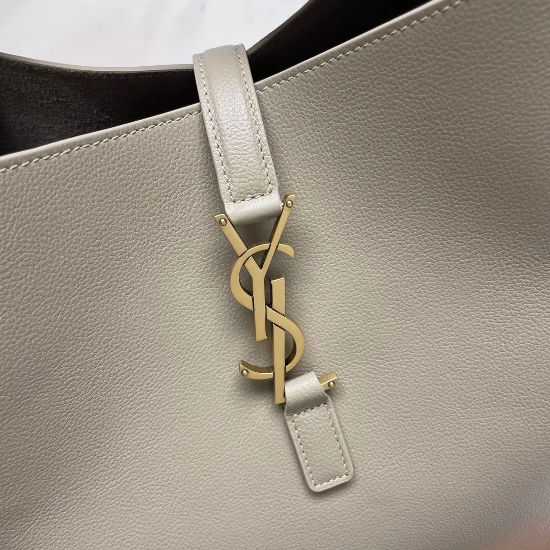 YSL LE 5 ?? 7 supple LARGE in grained leather 753837 - 图片 9