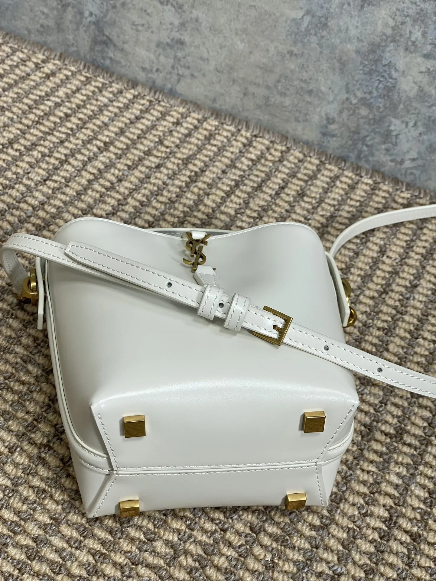 YSL LE 37 mini in shiny leather 765870 - 图片 6