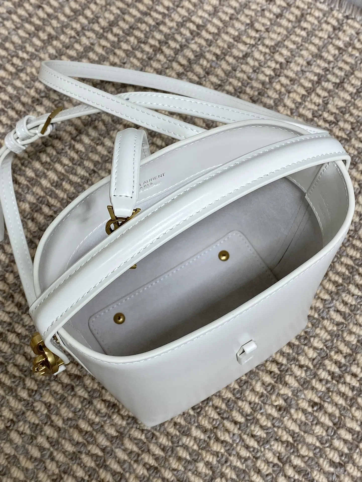 YSL LE 37 mini in shiny leather 765870 - 图片 10