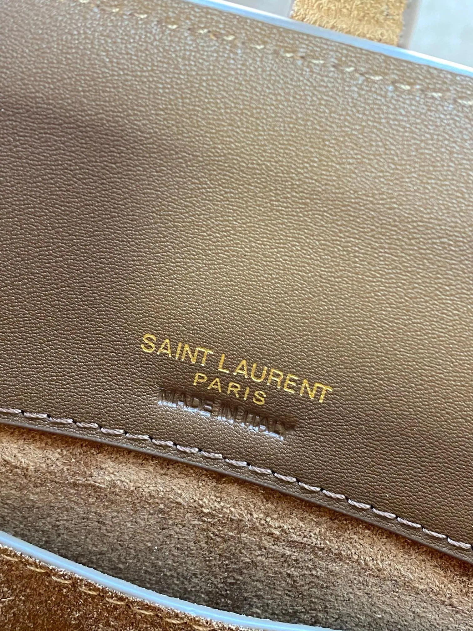 YSL LE 37 small in shiny leather 749036 - 图片 9