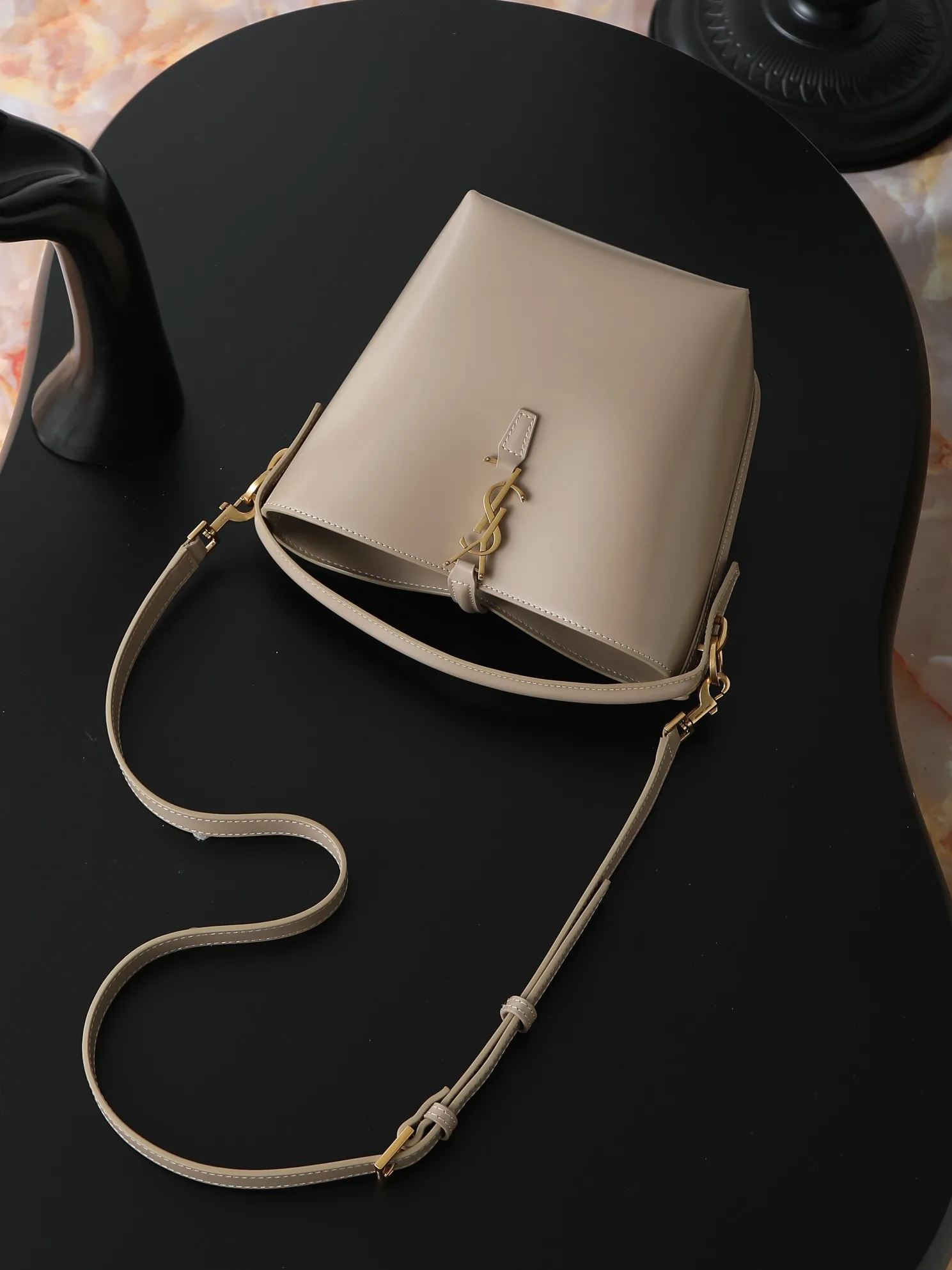 YSL LE 37 small in shiny leather 749036 - 图片 10