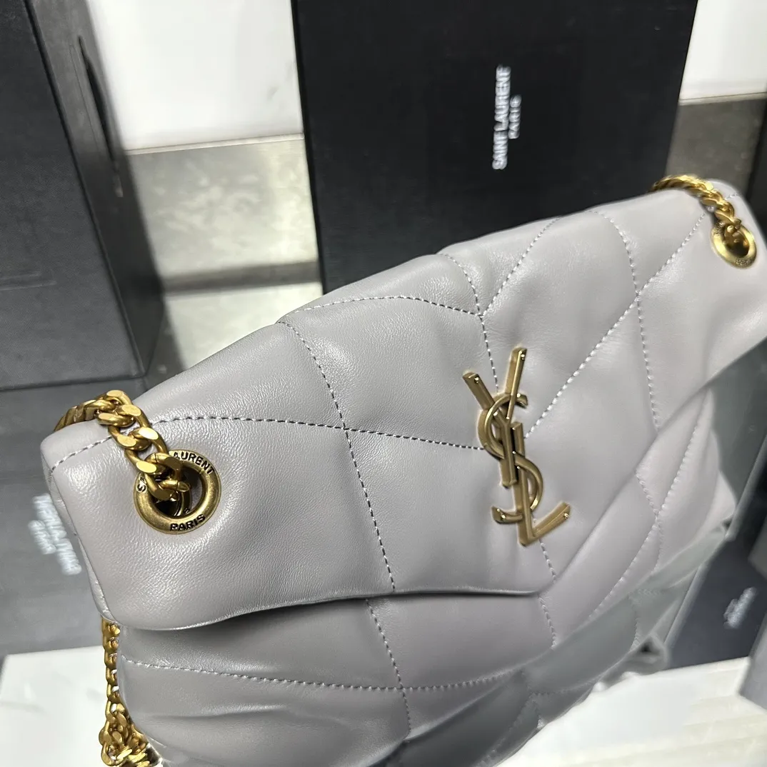 YSL PUFFER SMALL in Nappa leather 577476 - Image 8