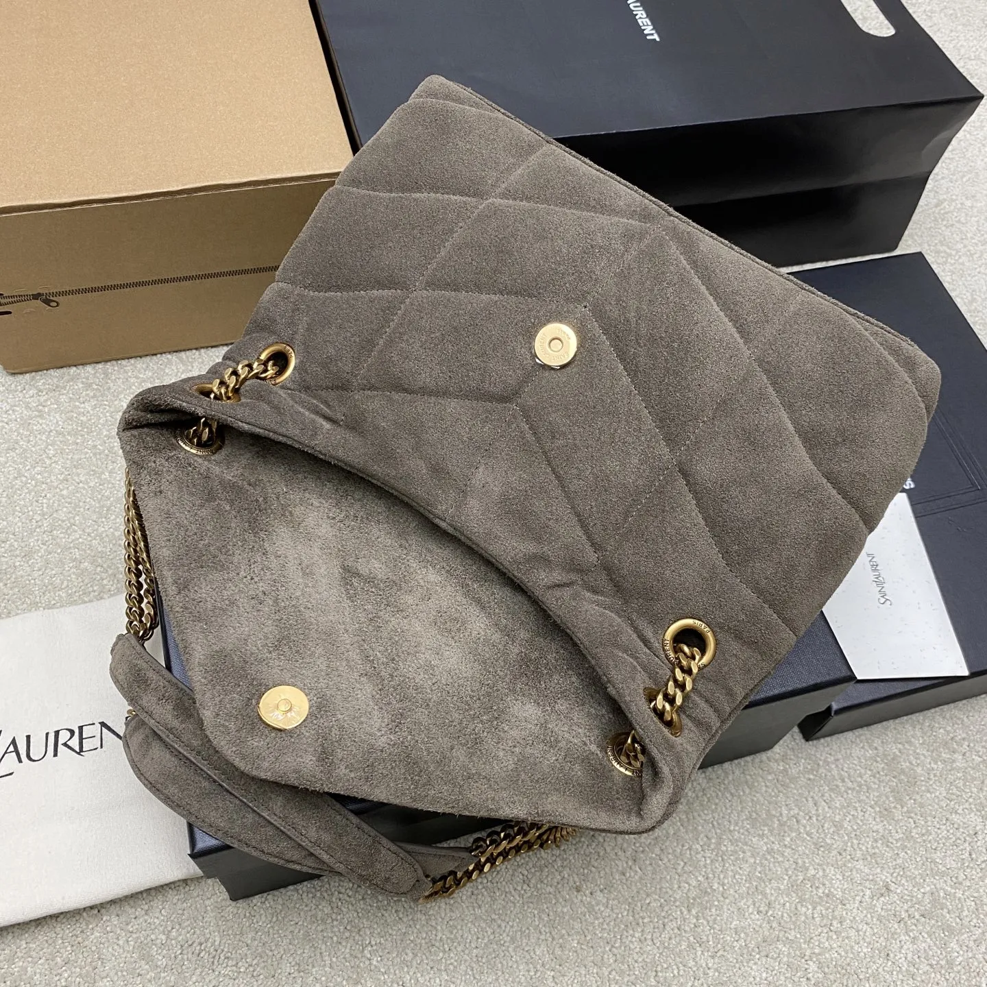 YSL PUFFER SMALL in Nappa leather 577476 - Image 8