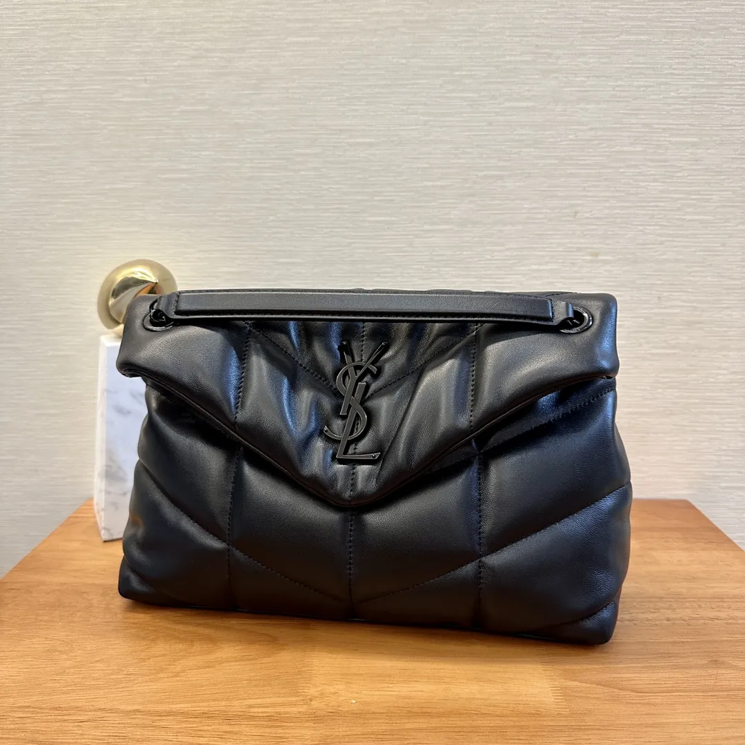 Alternative view of YSL PUFFER SMALL in Nappa leather 577476