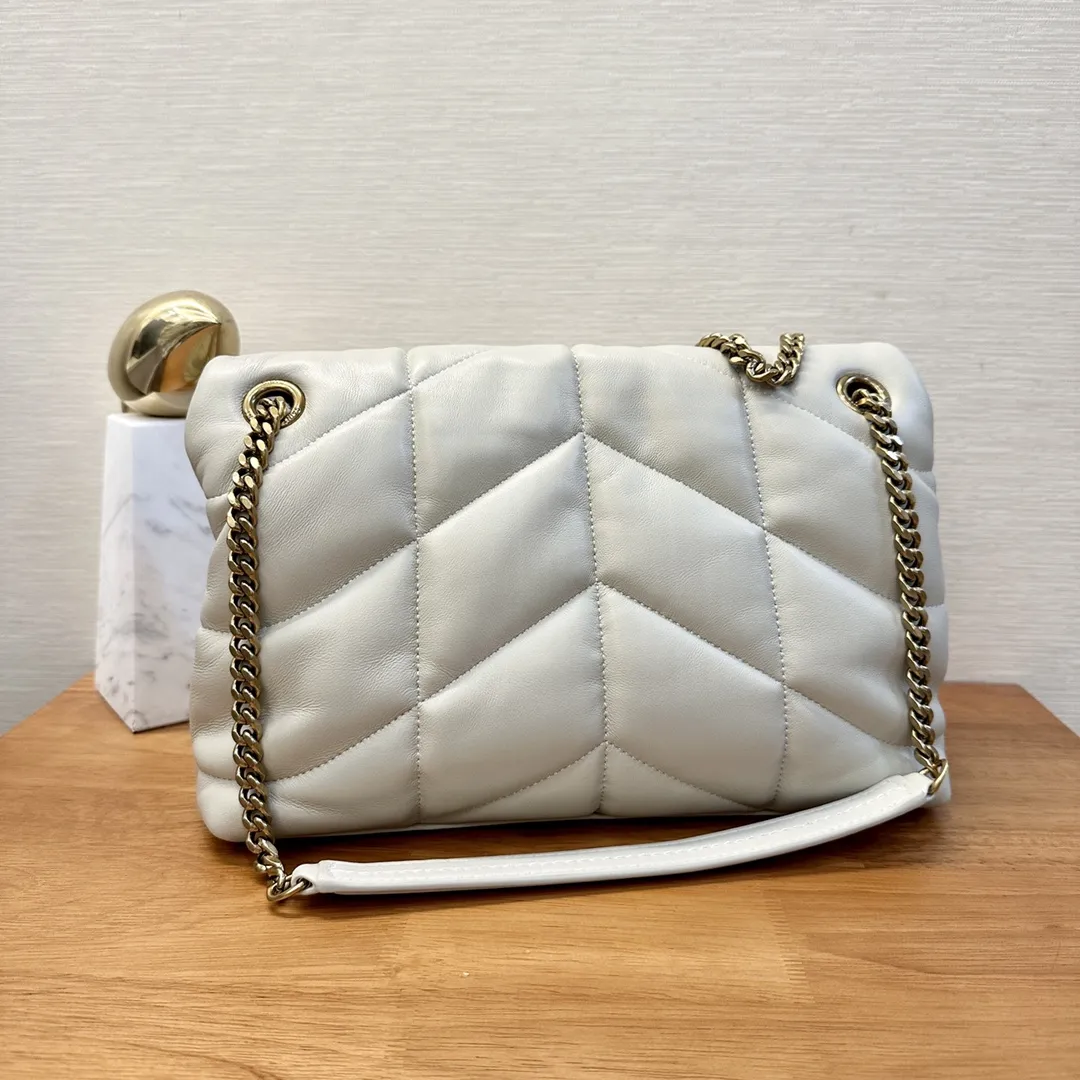 YSL PUFFER SMALL in Nappa leather 577476 - Image 4