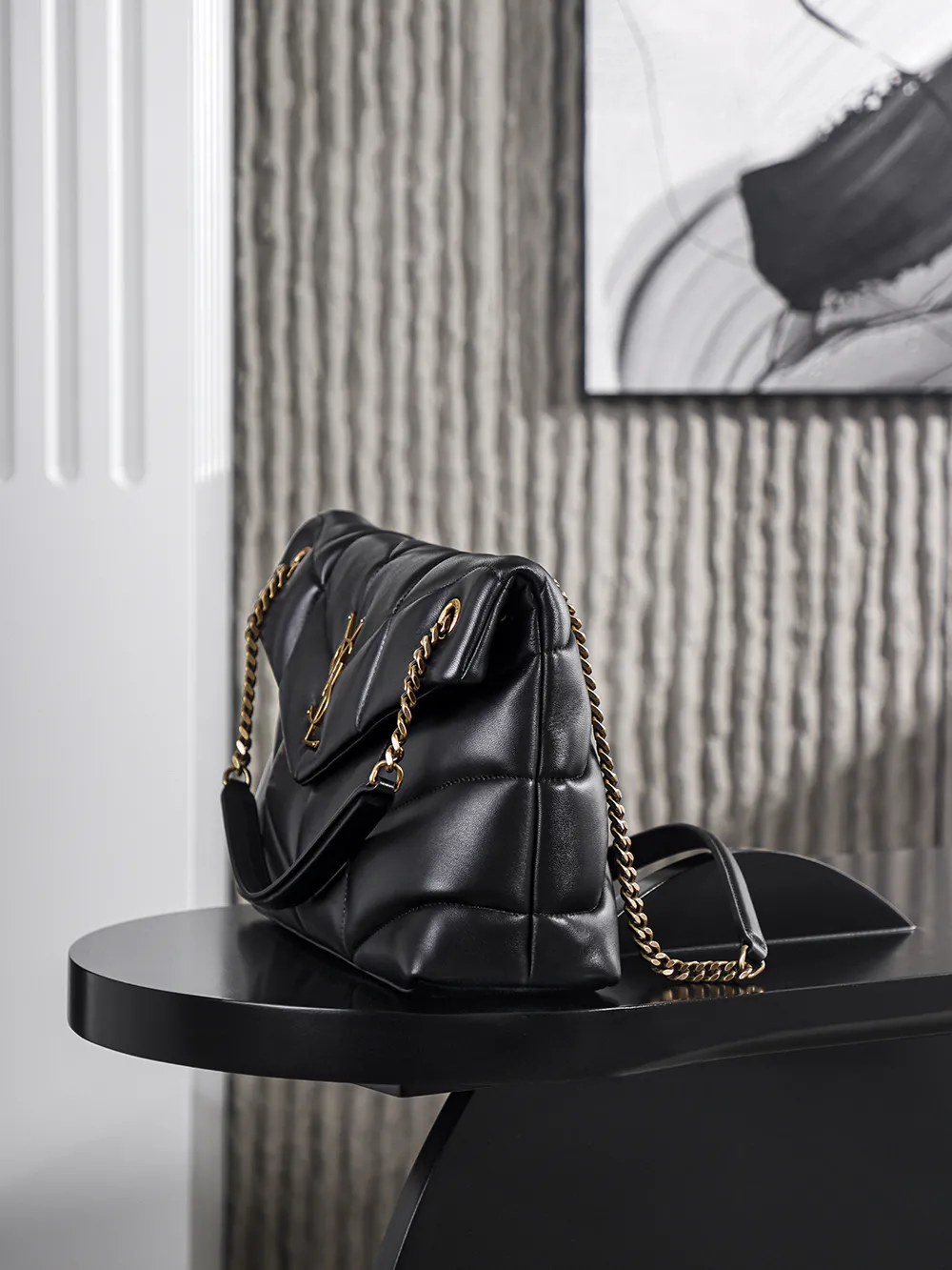 YSL PUFFER SMALL in Nappa leather 577475 - Image 6