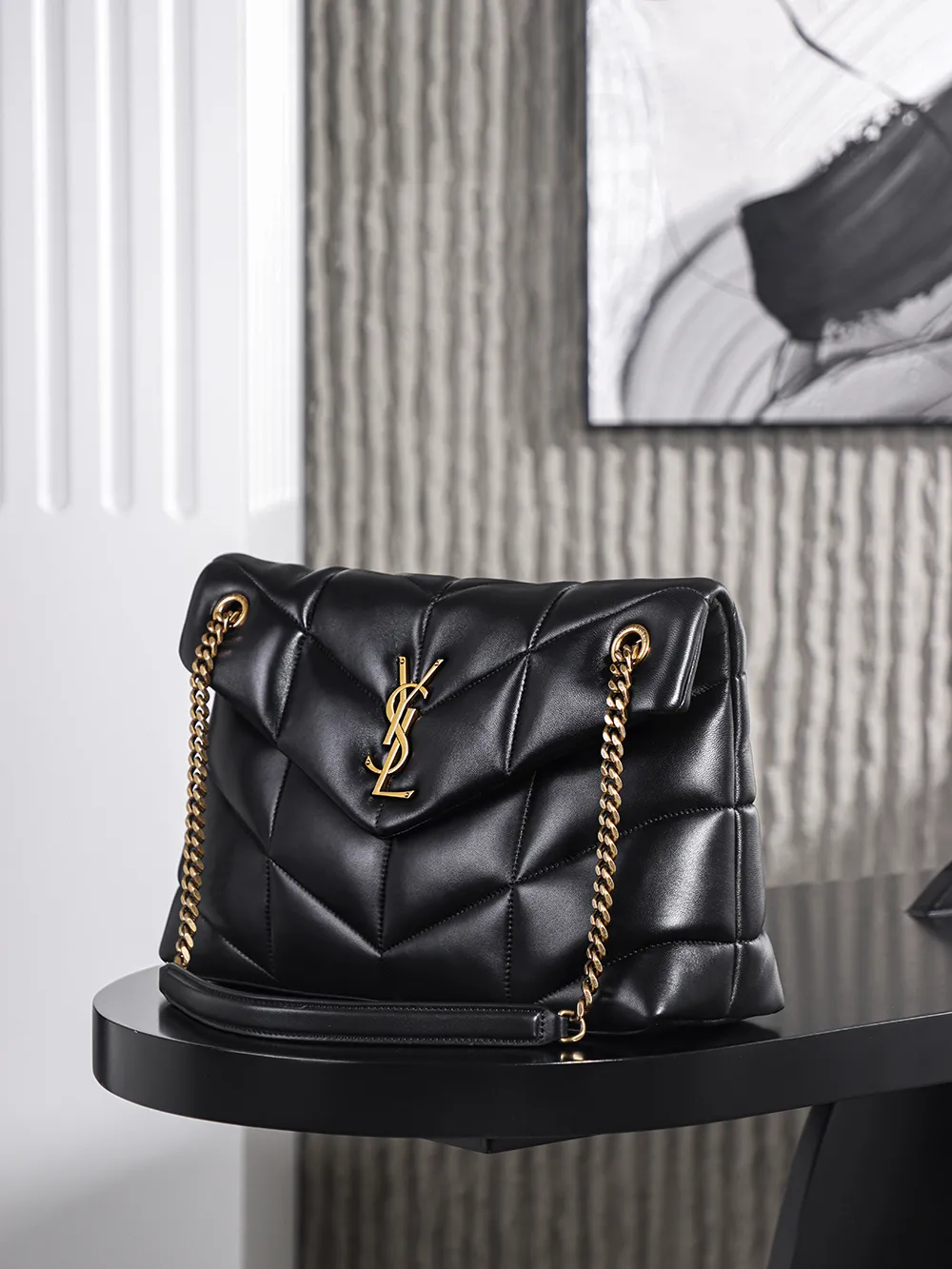 YSL PUFFER SMALL in Nappa leather 577475 - Image 8