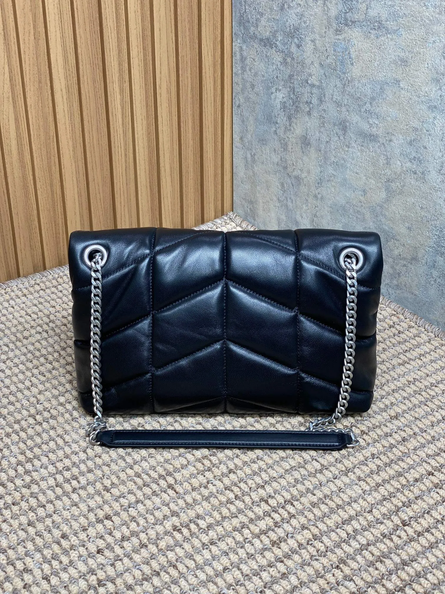 YSL PUFFER SMALL in Nappa leather 577475 - Image 3