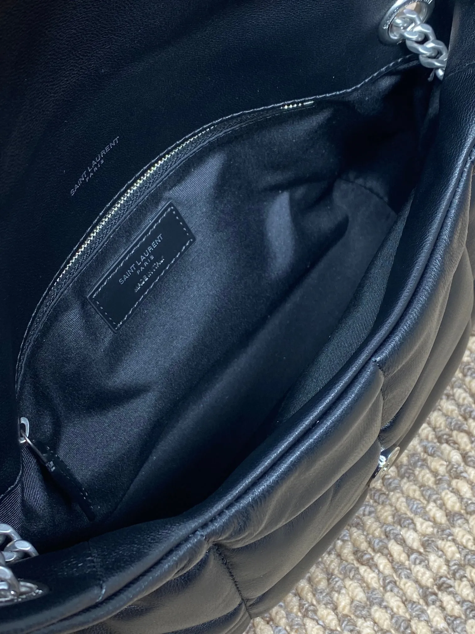 YSL PUFFER SMALL in Nappa leather 577475 - Image 9