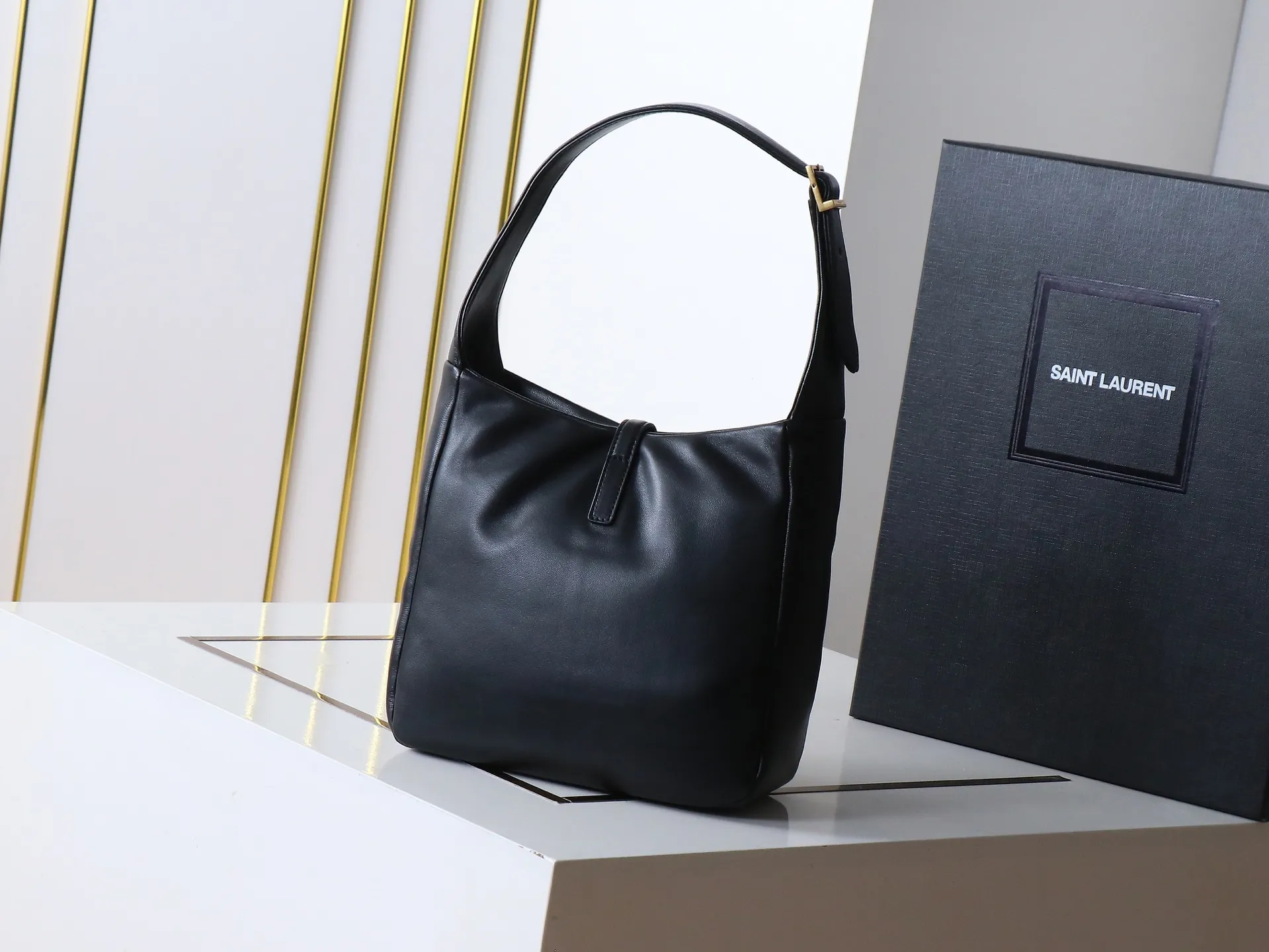 YSL LE 5 à 7 Supple Small in lambskin 713938 - 图片 4