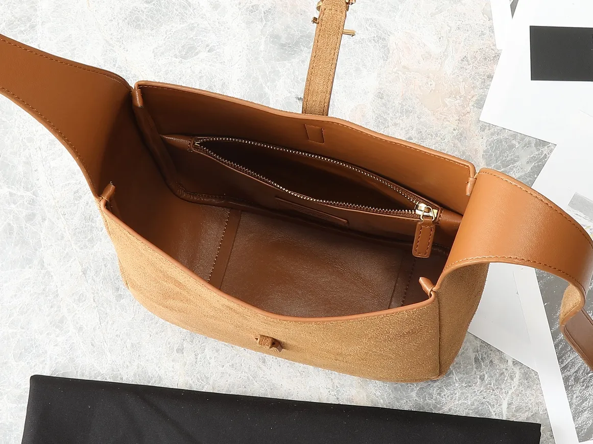 YSL LE 5 à 7 Supple Small in suede 713938 - 图片 8