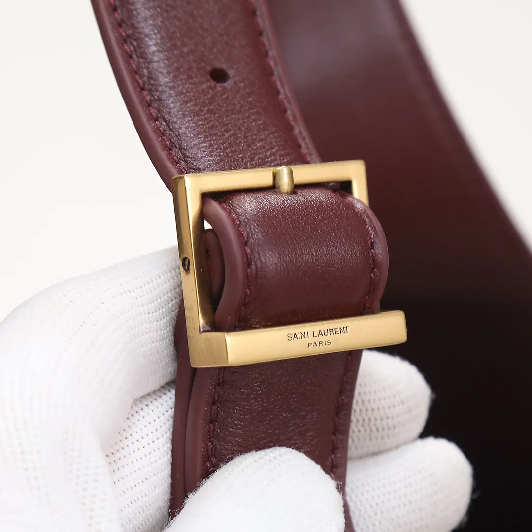 YSL LE 5 à 7 Supple Small in grained leather 713938 - 图片 7