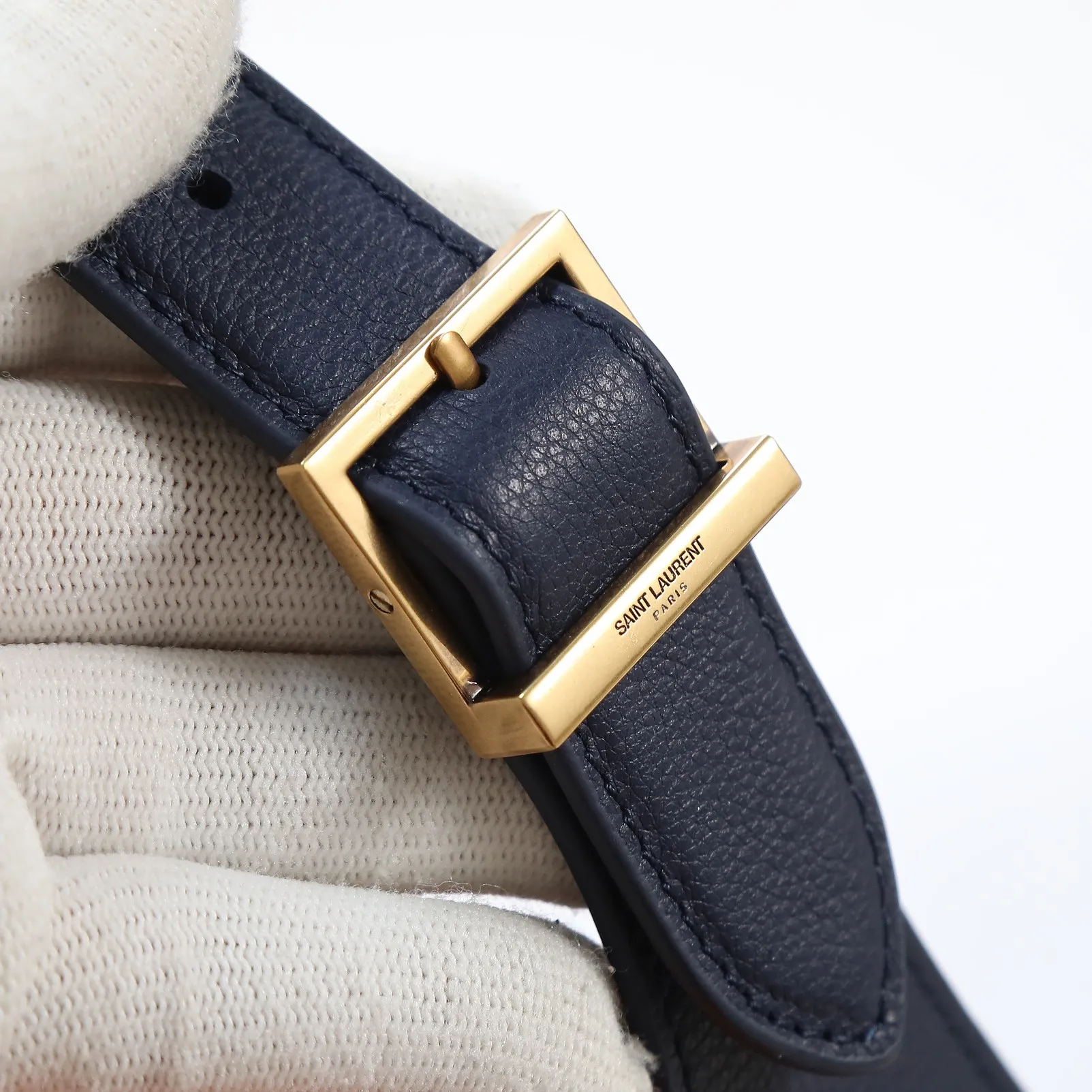 YSL LE 5 à 7 Supple Small in grained leather 713938 - 图片 10