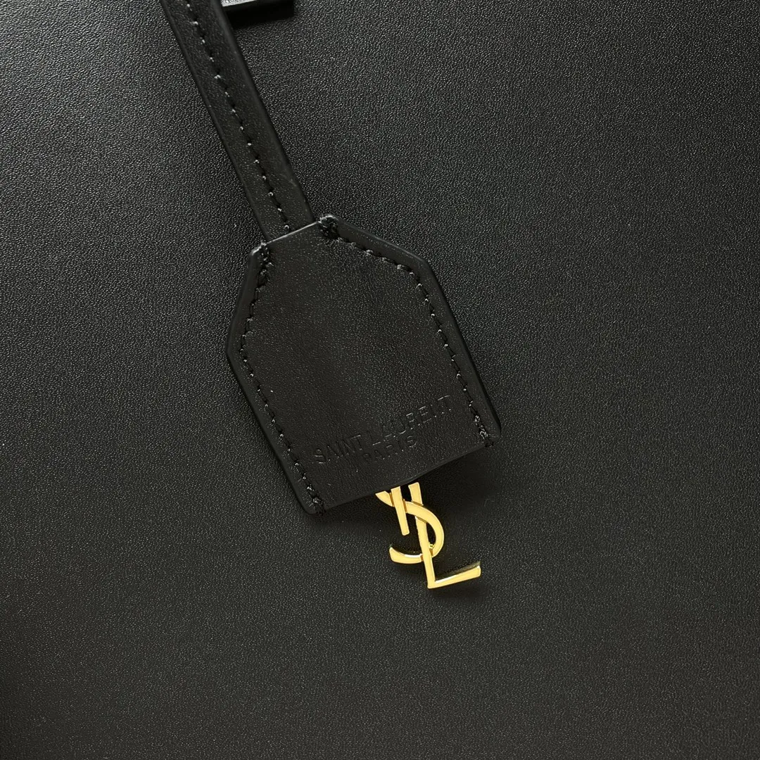 YSL Shopping Saint Laurent in leather 600281CSV0J1000 - Image 7