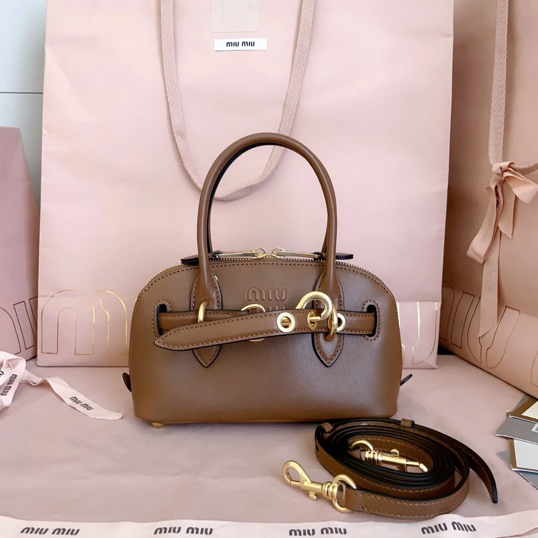 Alternative view of Miu Miu Aventure Mini Nappa Leather Bag 5BP090