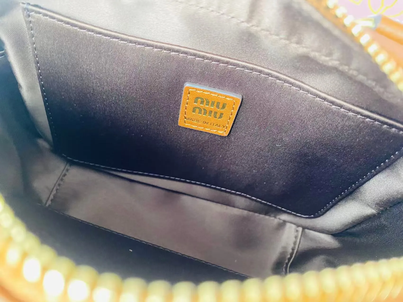 MiuMiu Arcadie leather bag 5BB123 - 图片 8