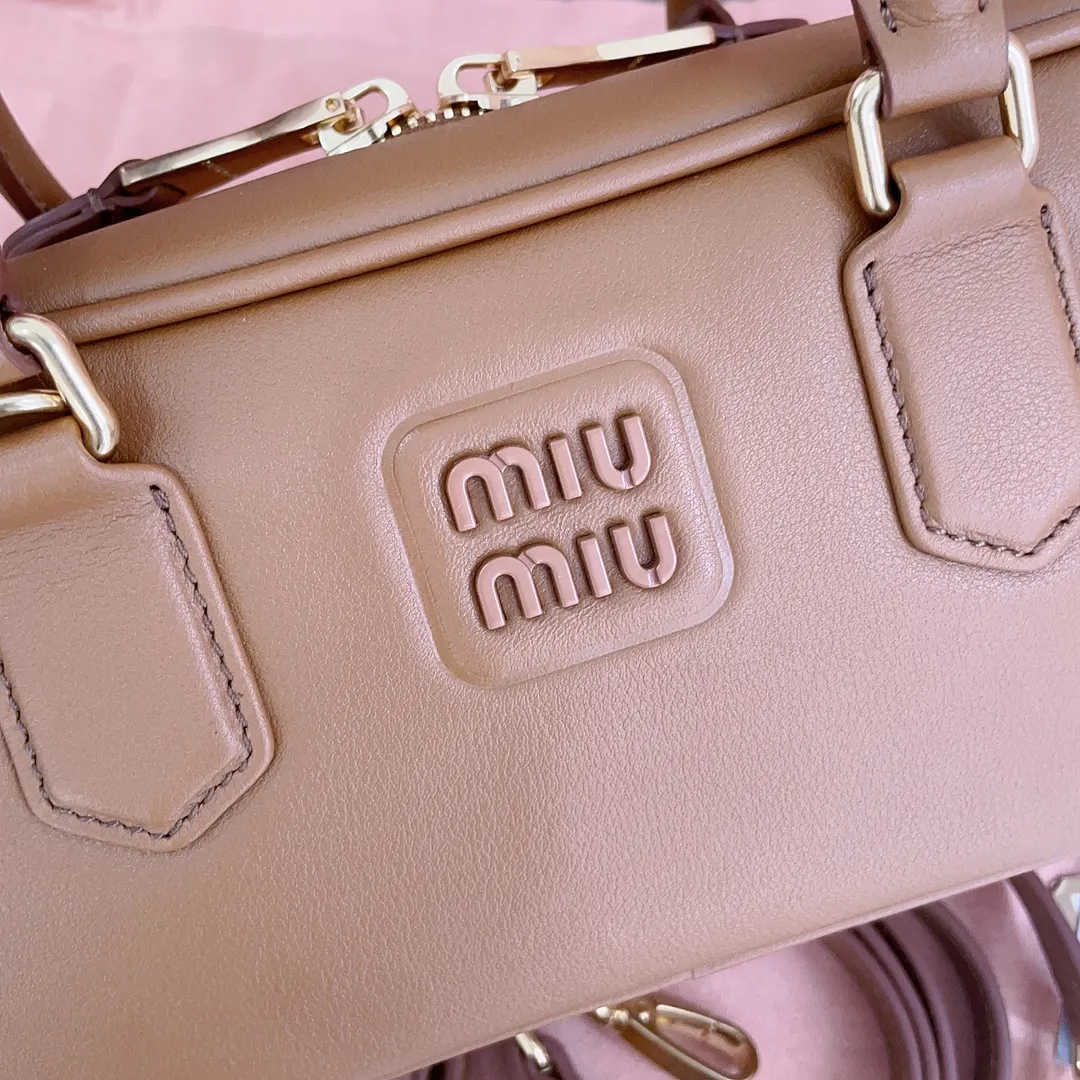 MiuMiu Arcadie leather bag Large 5BB148 - 图片 6