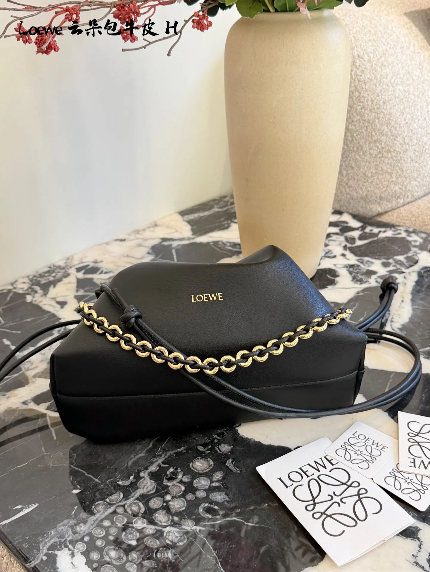 Loewe Large Flamenco Purse?In Mellow Nappa Lambskin A411FPDX01 - Image 5