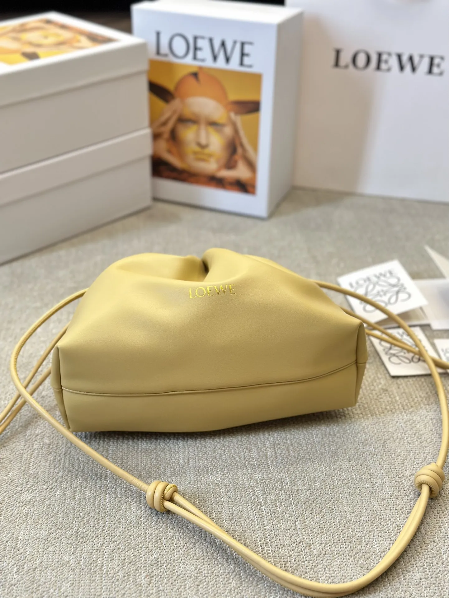 Loewe Large Flamenco Purse?In Mellow Nappa Lambskin A411FPDX01 - Image 7