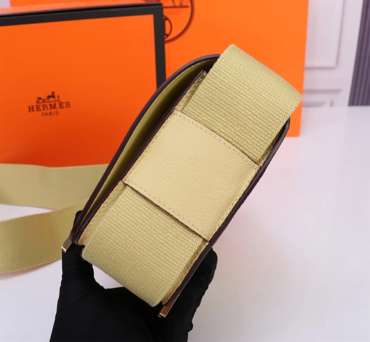 Hermes Geta Bag H083052CCAG - Image 6