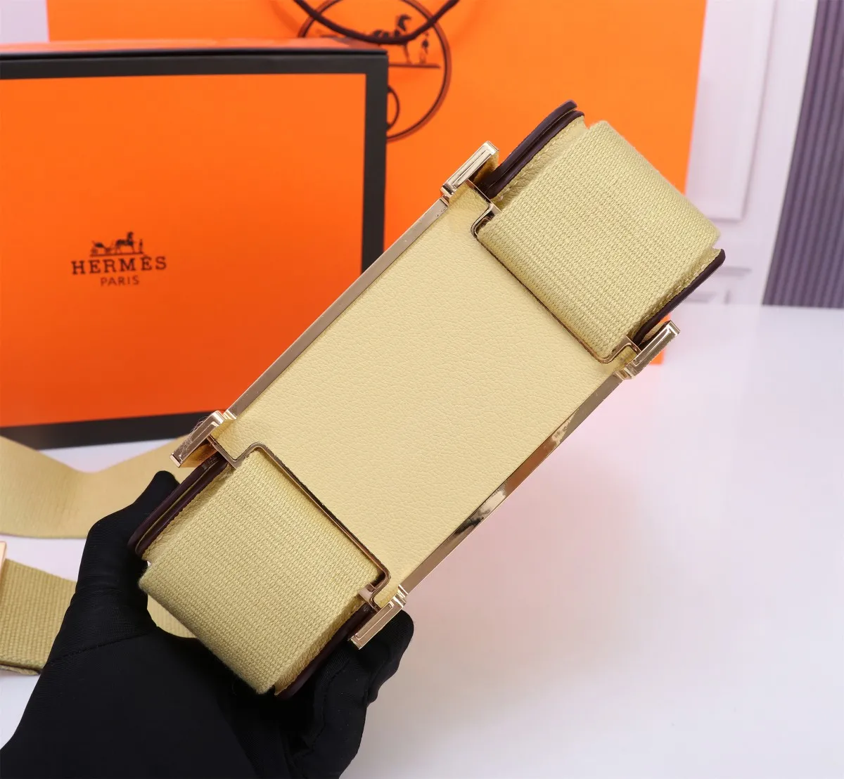 Hermes Geta Bag H083052CCAG - Image 7