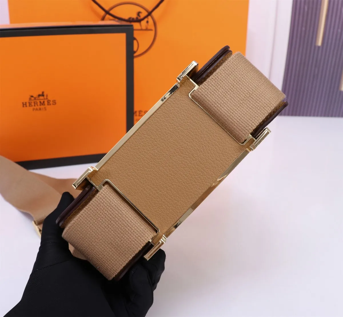 Hermes Geta Bag H083052CKAI - Image 8