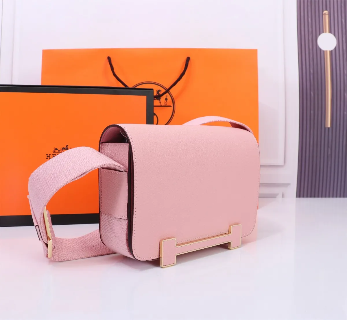 Hermes Geta Bag H083052CKBJ - 图片 3